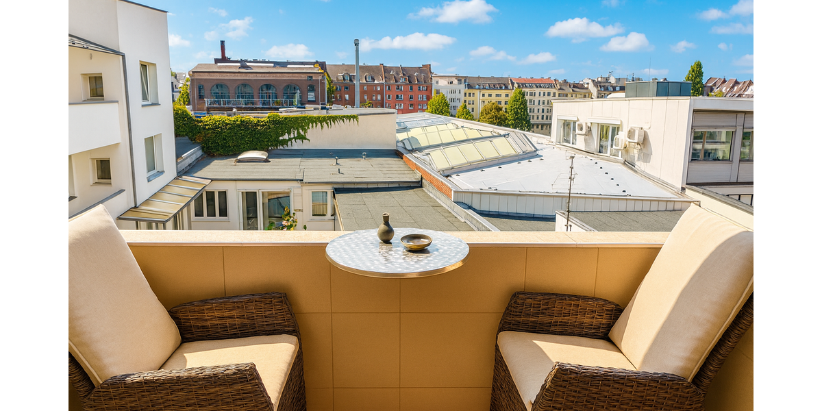 Etagenwohnung Düsseldorf Pempelfort - 2 Zimmer, 54 m&sup2;, 199.000&euro; | Angebot:27535542