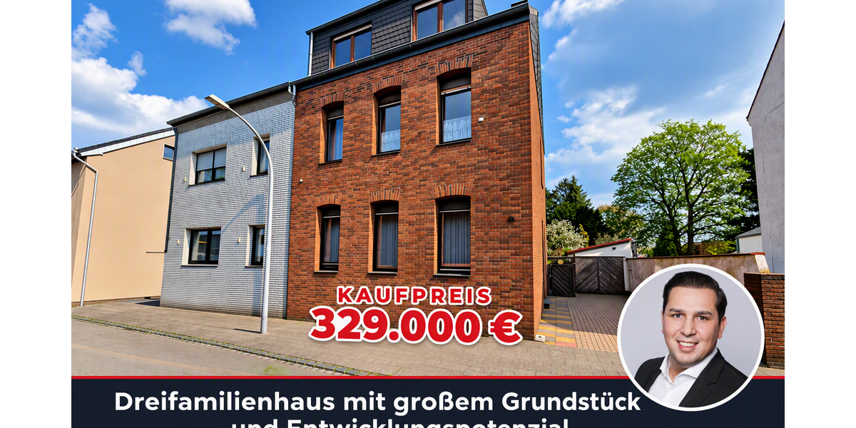 Einfamilienhaus Duisburg Angerhausen - 8 Zimmer, 160 m&sup2;, 329.000&euro; | Angebot:27580332