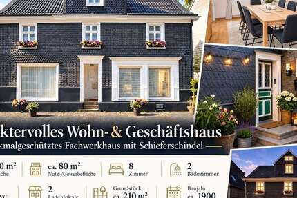 Haus Solingen Wald - 8 Zimmer, 140 m&sup2;, 285.000&euro; | Angebot:27525557