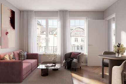 Wohnung Düsseldorf Flingern Nord - 2 Zimmer, 34 m&sup2;, 289.000&euro; | Angebot:27455118