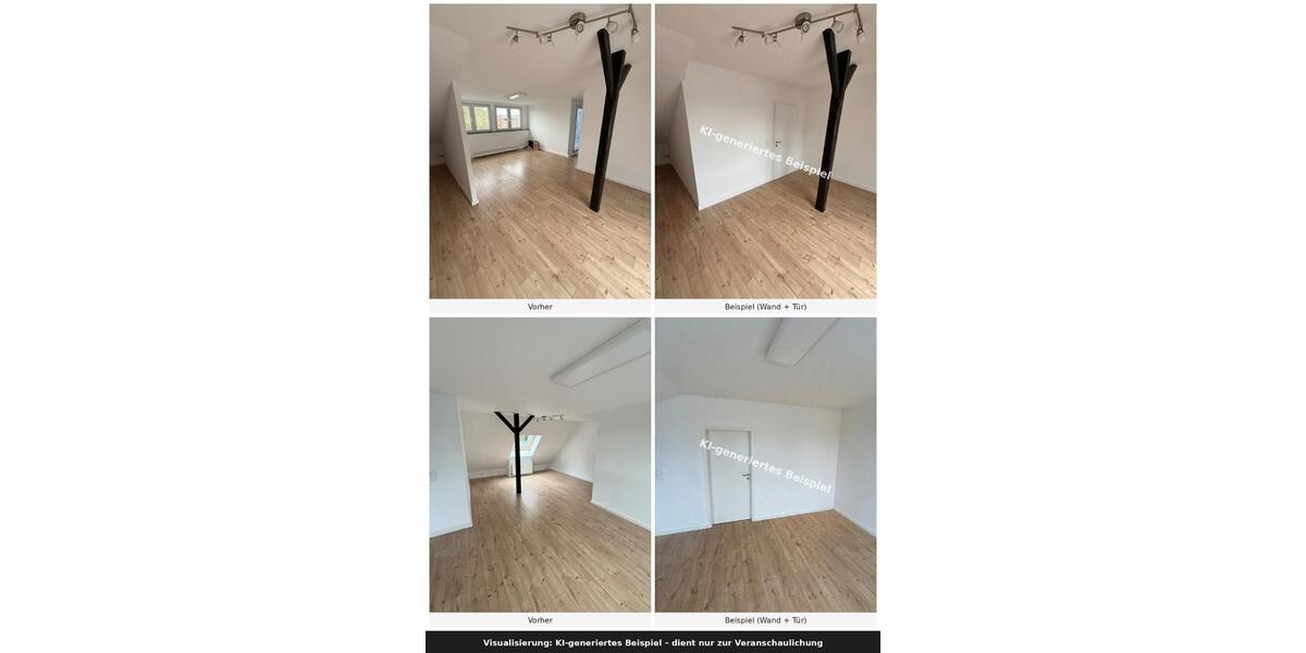 Dachgeschoßwohnung Mönchengladbach Nord - 3 Zimmer, 91 m&sup2;, 950&euro; | Angebot:27541089