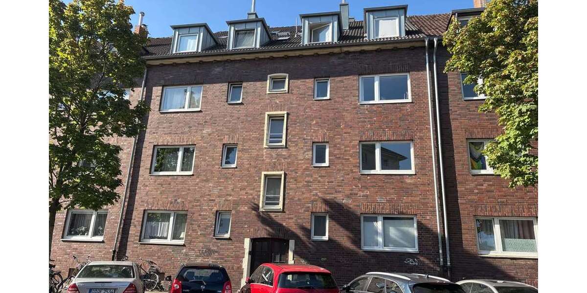 Etagenwohnung Düsseldorf Oberbilk - 1.5 Zimmer, 51 m&sup2;, 750&euro; | Angebot:27553215