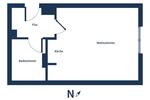Etagenwohnung Ratingen Lintorf - 1 Zimmer, 175.000&euro; | Angebot:22929297