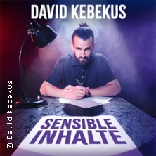 David Kebekus - Sensible Inhalte 07.10.2026 Savoy Theater