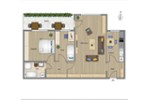 Etagenwohnung Bergheim - 3 Zimmer, 82 m&sup2;, 86.000&euro; | Angebot:27197372