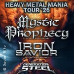 Mystic Prophecy & Iron Savior - Heavy Metal Mania Tour 2026