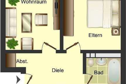 Wohnung Grevenbroich - 3 Zimmer, 69 m&sup2;, 679&euro; | Angebot:27505747