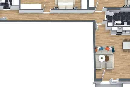 Wohnung Solingen Ohligs/Aufderhöhe/Merscheid - 3.5 Zimmer, 95 m&sup2;, 1.245&euro; | Angebot:27513279