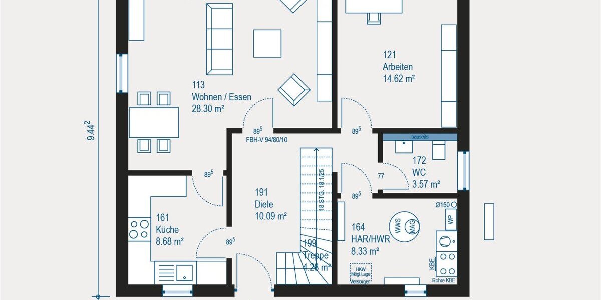 Ihr individuelles Traumhaus mit allkauf - maßgeschneiderte Planung und verlässlicher Partner - Einfamilienhaus Solingen Höhscheid | Angebot:27493974