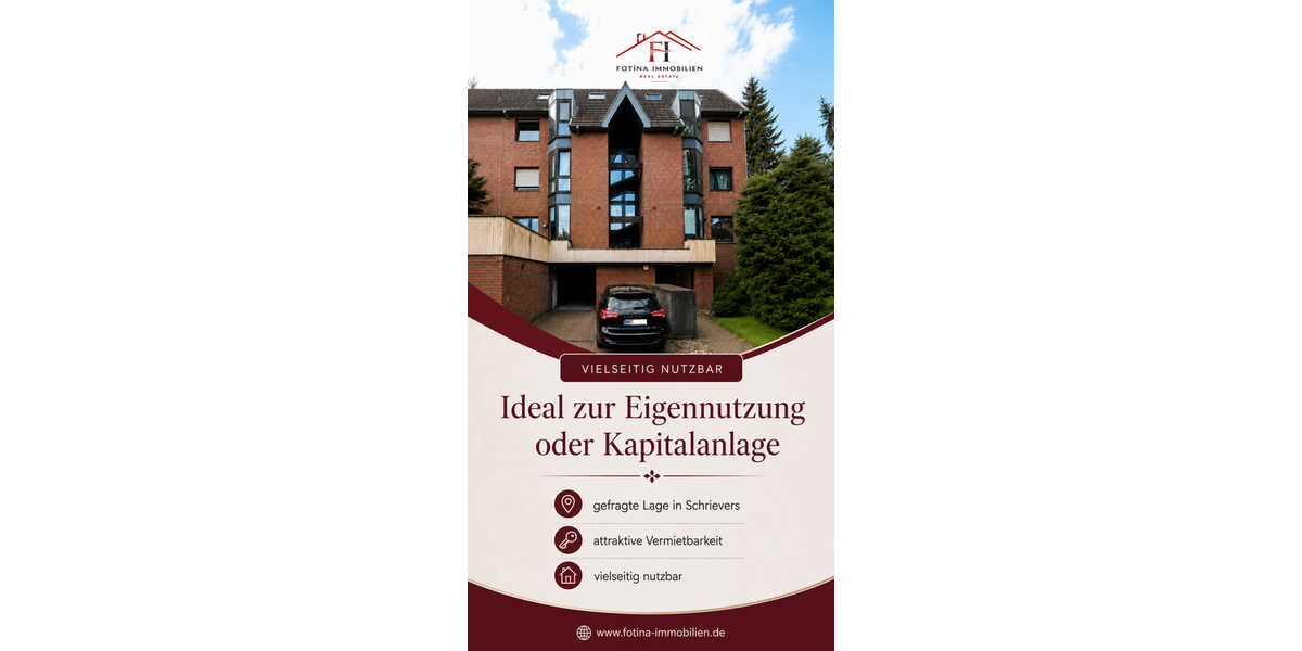 Etagenwohnung Mönchengladbach / Schrievers Schrievers - 3.5 Zimmer, 100 m&sup2;, 242.000&euro; | Angebot:27473863