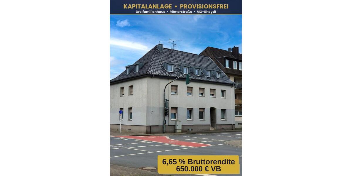 Mehrfamilienhaus, Wohnhaus Mönchengladbach Süd - 650.000&euro; | Angebot:27502874