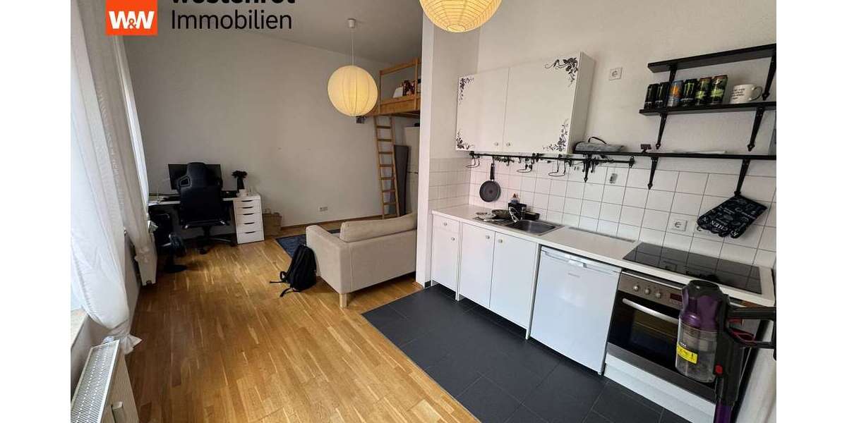 Etagenwohnung Krefeld / Stadtmitte Stadtmitte - 1 Zimmer, 28 m&sup2;, 76.000&euro; | Angebot:27025129