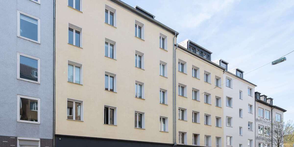 Etagenwohnung Düsseldorf Pempelfort - 2 Zimmer, 63 m&sup2;, 289.000&euro; | Angebot:24755380