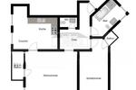 Etagenwohnung Krefeld - 2 Zimmer, 74 m&sup2;, 800&euro; | Angebot:27543382