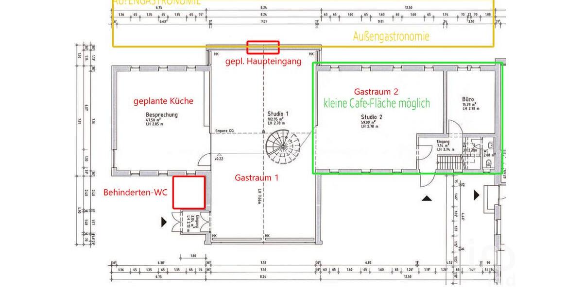 Gewerbeobjekt Düsseldorf Stadtbezirk 9 - 3.000&euro; | Angebot:24984223