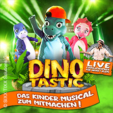 Dinotastic Live! Die Reise zum Feuervulkan 24.10.2026 Mercatorhalle Duisburg im CityPalais