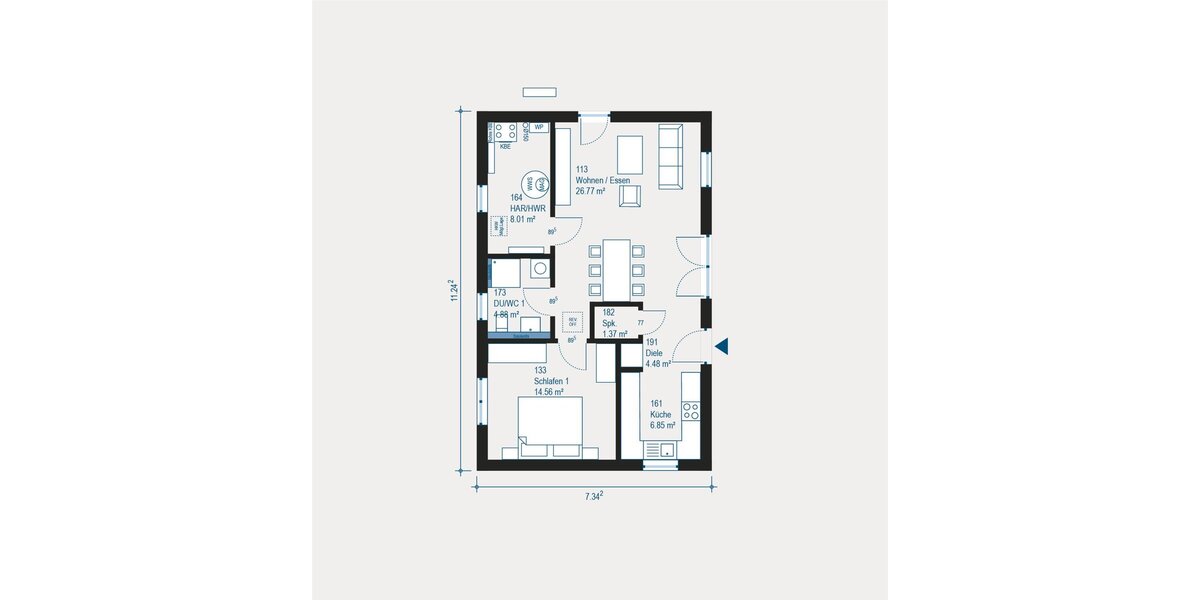 Ihr Wunschbungalow in Mülheim - Individuell geplant, überzeugend ausgestattet - Bungalow Mülheim Menden-Holthausen | Angebot:27505952