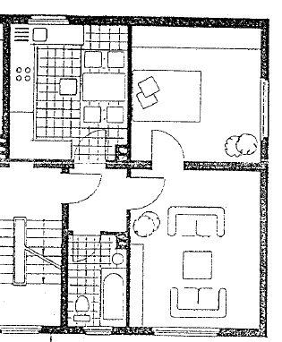 Etagenwohnung Duisburg Angerhausen - 2.5 Zimmer, 54 m&sup2;, 99.000&euro; | Angebot:27514351