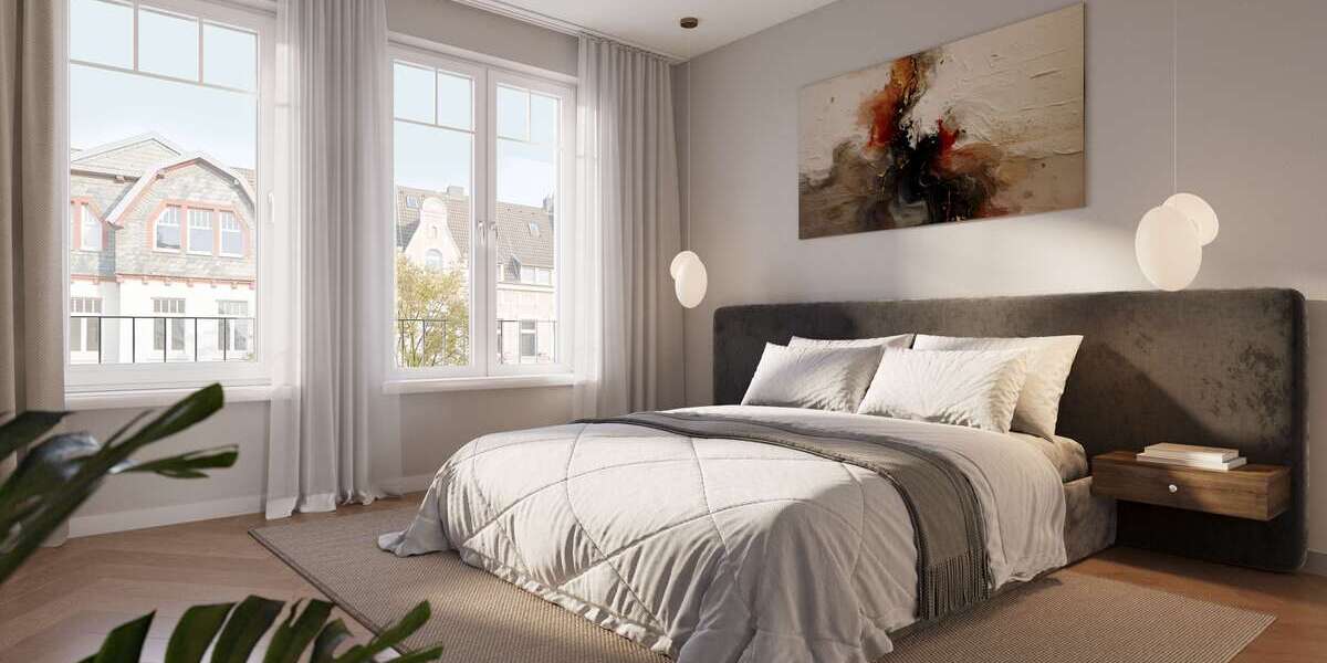 Etagenwohnung Düsseldorf Flingern Nord - 2 Zimmer, 34 m&sup2;, 289.000&euro; | Angebot:27455118