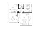 Etagenwohnung Düsseldorf Stadtbezirk 7 - 3 Zimmer, 74 m&sup2;, 285.000&euro; | Angebot:27534241