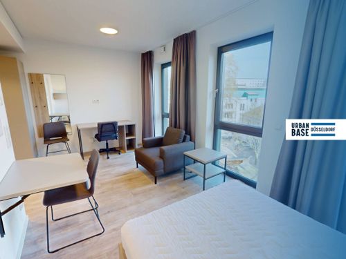 Etagenwohnung Düsseldorf Stadtbezirk 3 - 1 Zimmer, 20 m&sup2;, 673&euro; | Angebot:22830397