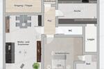Etagenwohnung Krefeld Benrad - 2 Zimmer, 72 m&sup2;, 156.000&euro; | Angebot:27440002