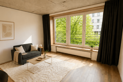 Wohnung Düsseldorf Heerdt - 2 Zimmer, 80 m&sup2;, 1.420&euro; | Angebot:27489574