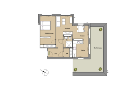 Wohnung Leverkusen Manfort - 2 Zimmer, 78 m&sup2;, 1.190&euro; | Angebot:26844064