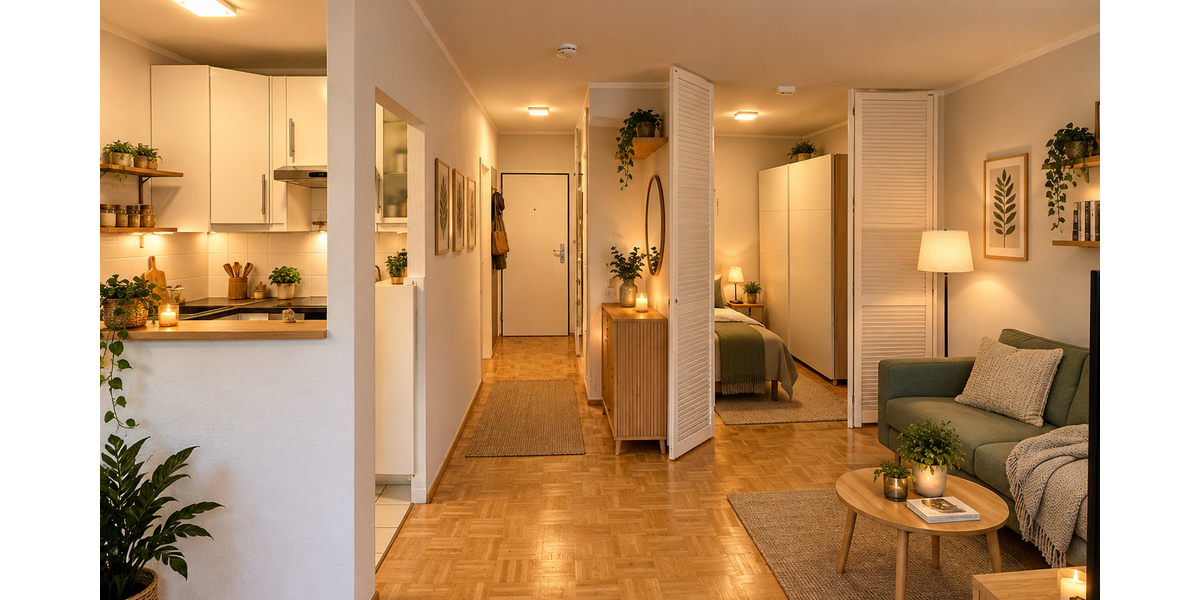 Etagenwohnung Düsseldorf Stadtbezirk 9 - 1 Zimmer, 40 m&sup2;, 169.000&euro; | Angebot:27497154
