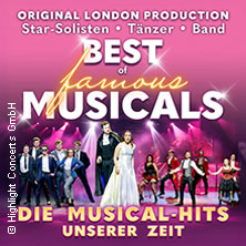 Best of famous Musicals - Die Musical-Hits unserer Zeit 24.03.2027 Theater 11