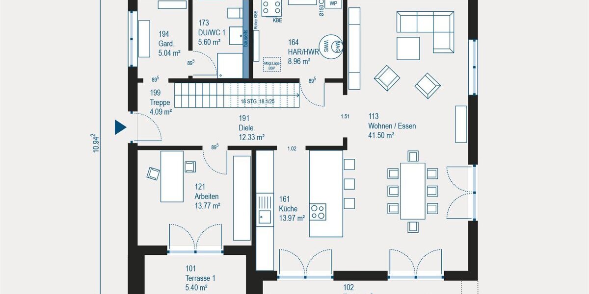 Individuell geplantes Einfamilienhaus in Mönchengladbach - Komfort und Flexibilität nach Ihren Wünschen - Einfamilienhaus Mönchengladbach Giesenkirchen | Angebot:27542136
