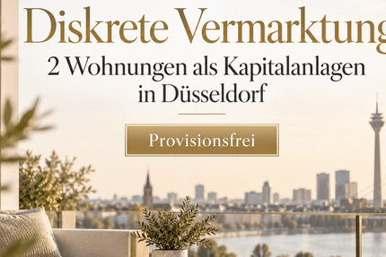 Wohnung Düsseldorf Stadtbezirk 5 - 2 Zimmer, 49 m&sup2;, 220.995&euro; | Angebot:27553361
