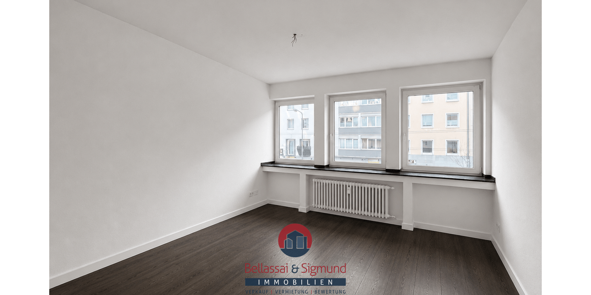 Etagenwohnung Düsseldorf Stadtmitte - 3 Zimmer, 72 m&sup2;, 1.152&euro; | Angebot:27514052