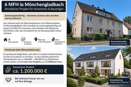 Haus Mönchengladbach West - 99 Zimmer, 999 m&sup2;, 390.000&euro; | Angebot:27501267