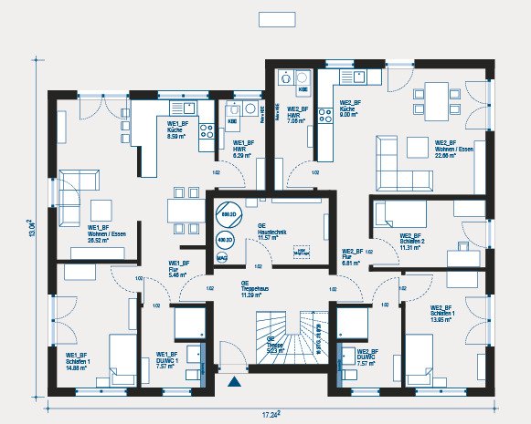 Rendite stark & Gefördert :Neubau mit KfW-Bonus Mehrfamilienhaus in Mönchengladbach - Mehrfamilienhaus, Wohnhaus Mönchengladbach Nord | Angebot:27438459
