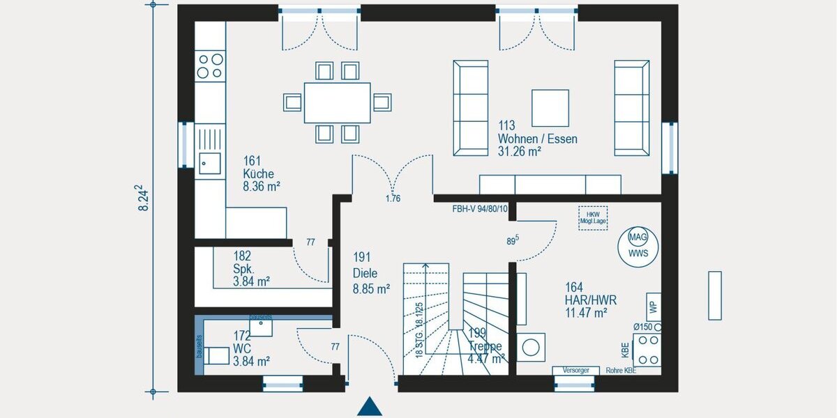 Individuell geplant - Komfortables Einfamilienhaus in Jüchen für Ihr perfektes Zuhause - Einfamilienhaus Jüchen Otzenrath | Angebot:27542914