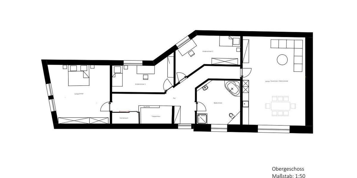 Etagenwohnung Wegberg - 4 Zimmer, 165 m&sup2;, 1.350&euro; | Angebot:27532813