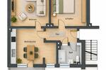 Hochparterre Köln Nippes - 2 Zimmer, 56 m&sup2;, 329.000&euro; | Angebot:27425715