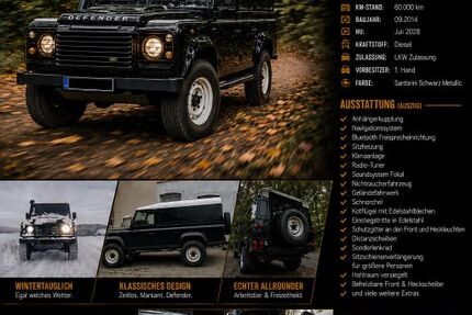 Land Rover Defender 57.000 km 36.500 &euro; Velbert 42555