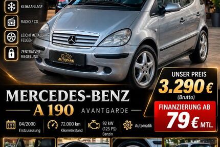 Mercedes-Benz A 190 72.000 km 3.290 &euro; Mönchengladbach 41238