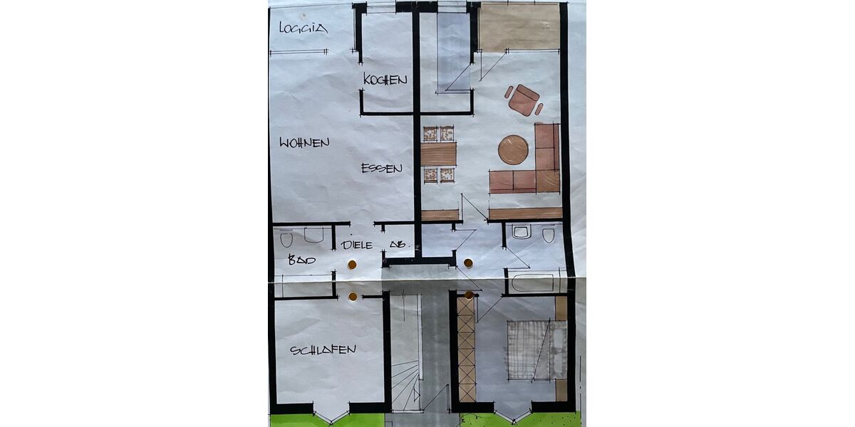 moderne helle 2 ZKDB in ruhiger Lage mit Blick ins Grüne - Etagenwohnung Mönchengladbach Heyden | Angebot:27522572