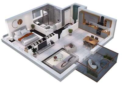 Wohnung Solingen Burg - 2 Zimmer, 72 m&sup2;, 708&euro; | Angebot:27439602
