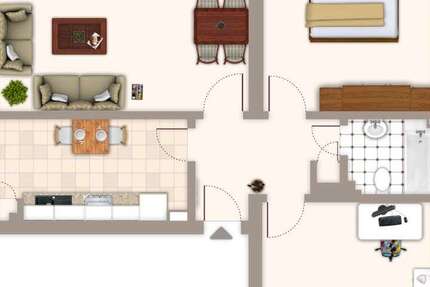 Wohnung Mönchengladbach Nord - 3 Zimmer, 62 m&sup2;, 639&euro; | Angebot:27505794