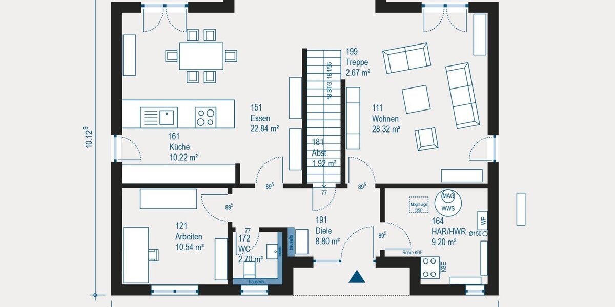 Individuell geplantes Einfamilienhaus in Mönchengladbach - Flexibilität und Komfort vereint - Einfamilienhaus Mönchengladbach Schelsen | Angebot:27542149