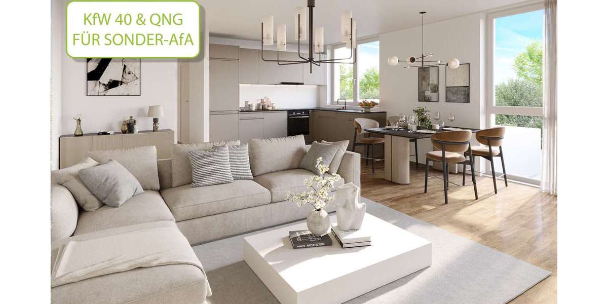 Etagenwohnung Bergheim - 2 Zimmer, 74 m&sup2;, 334.800&euro; | Angebot:27179555