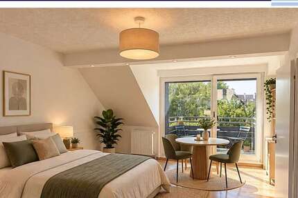 Wohnung Krefeld Gartenstadt - 1 Zimmer, 24 m&sup2;, 590&euro; | Angebot:27504184